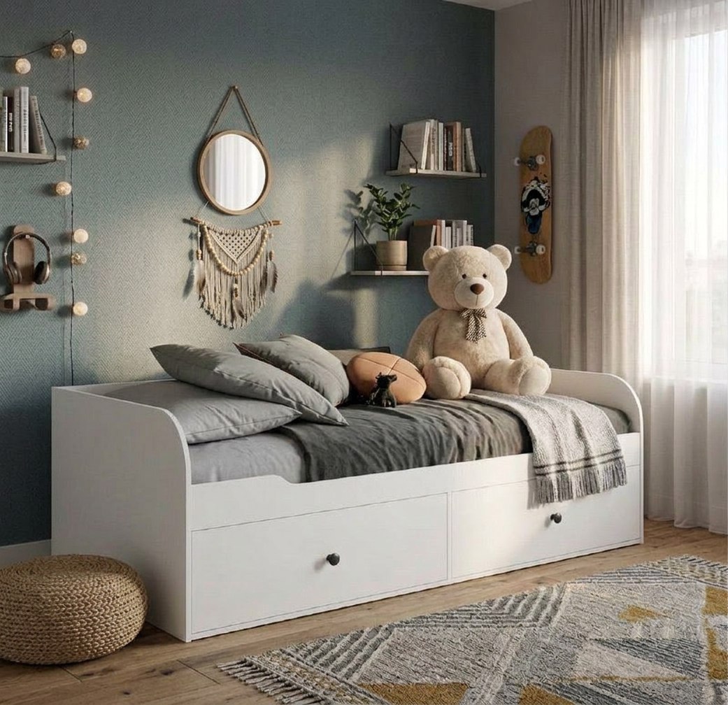 Кровать коллекции Норд 190х90