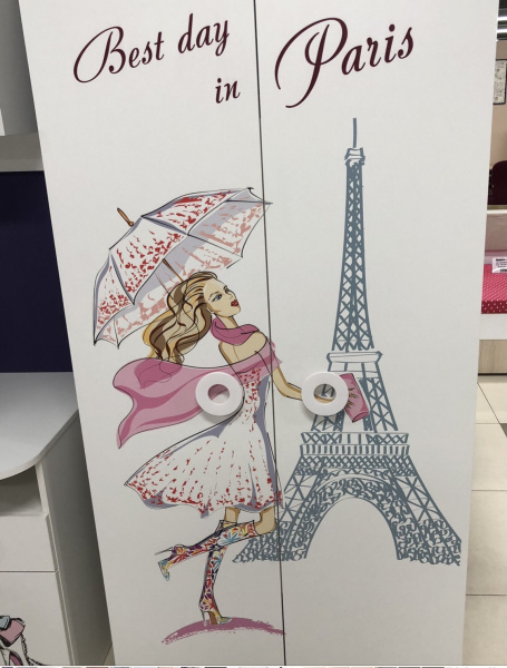 Шкаф для одежды Модница New от Династия Kids