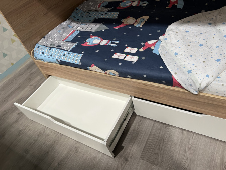 Кровать коллекции Мозаика 190х90 от Династия Kids