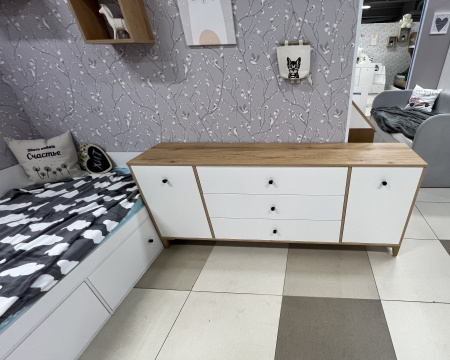 Тумба-комод 1800 мм Альви-1  от Династия Kids
