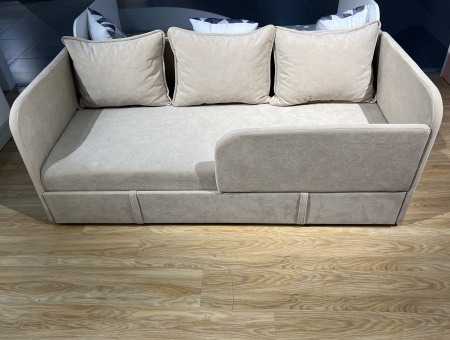 Диван-кровать Кэви (всё в комплекте). Велюр Velutto 16 Беж от Династия Kids