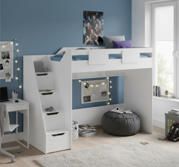 Кровать-чердак 200х90 коллекции Мозаика-2 