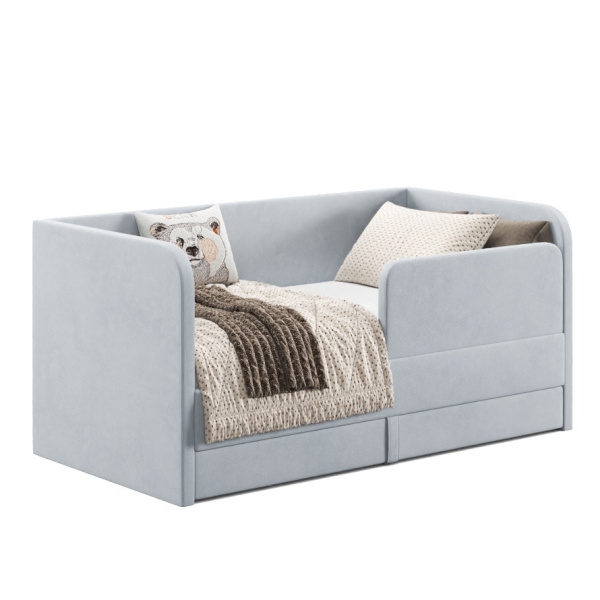 Комплект: кровать-чердак Мозаика-2 + кровать Nepos + стеллаж   от Династия Kids