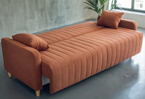 Диван раскладной Сэнд 120х190 с ящиком (цвета разные)