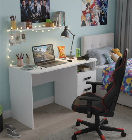 Стол коллекции Престиж с 3 ящиками  от Династия Kids