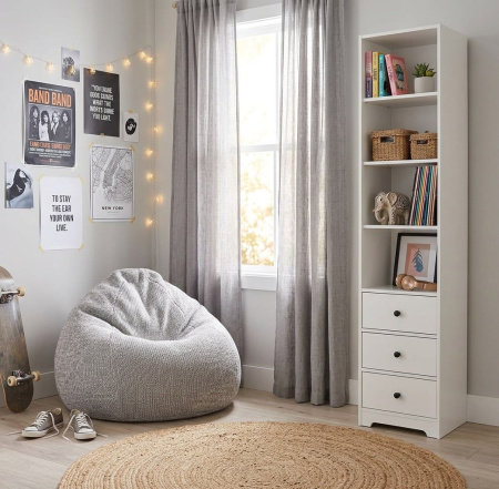 Стол письменный + стеллаж коллекции Норд от Династия Kids