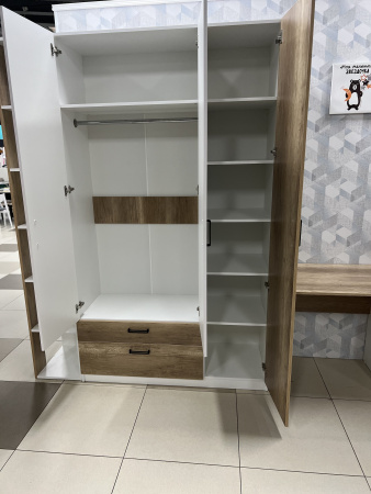 Шкаф 3-х створчатый коллекции Твой Стиль (гл. 550 мм) без принта от Династия Kids