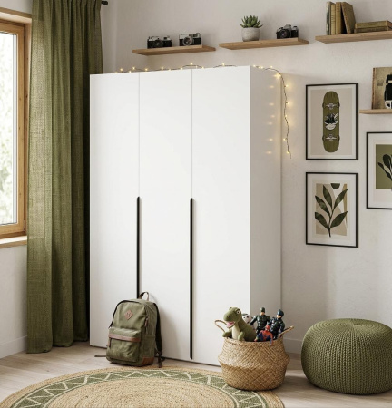 Комплект коллекции Брайт Золотистый: кровать 200х90 + шкаф 3-х створчатый  от Династия Kids