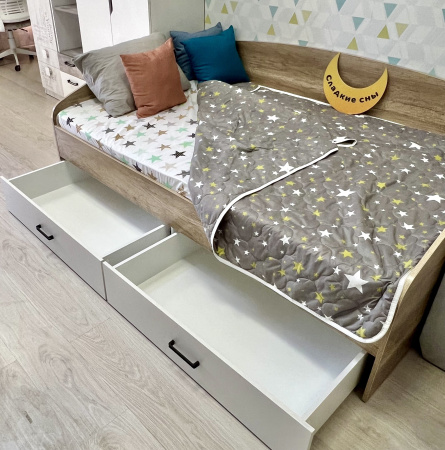 Кровать коллекции Твой Стиль 200х120 New от Династия Kids