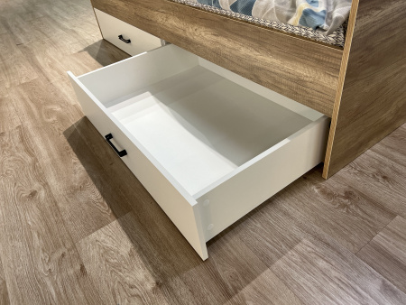 Кровать коллекции Твой Стиль New 200х90 (прямая спинка) от Династия Kids