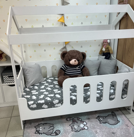 Кровать детская Домик Теремок 160х80  от Династия Kids