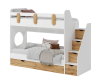 Двухъярусная кровать Фортуна 180х80 (размеры и цвета разные) от Династия Kids