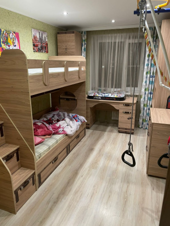 Кровать двухъярусная 180х80 коллекции Фрегат от Династия Kids