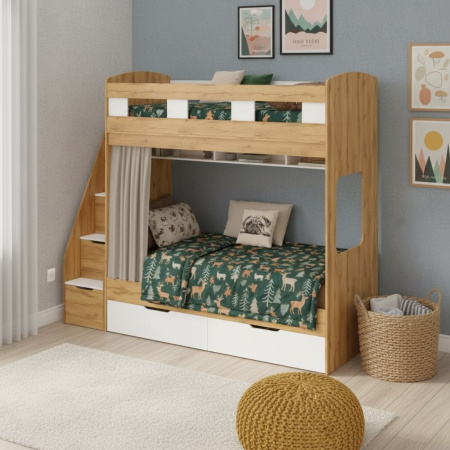 Двухъярусная кровать Твинс 190х90 от Династия Kids