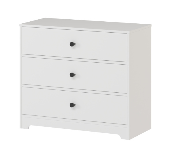 Комплект мебели коллекции Норд: комод + стол + стеллаж от Династия Kids