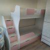 Кровать двухъярусная Дуэт (айскрим+белый)  от Династия Kids