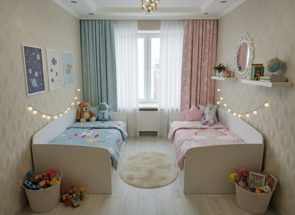 Комплект кроватей коллекции Умка для 2 детей от Династия Kids