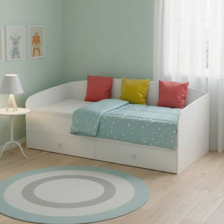 Стеллаж-перегородка + кровати коллекции Умка  от Династия Kids