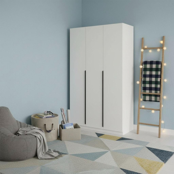 Шкаф 3-х створчатый (ручки-рейлинг)